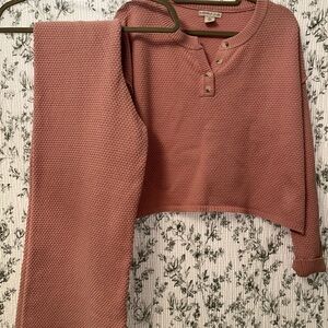 Sincerely Jules Pink Knit Set